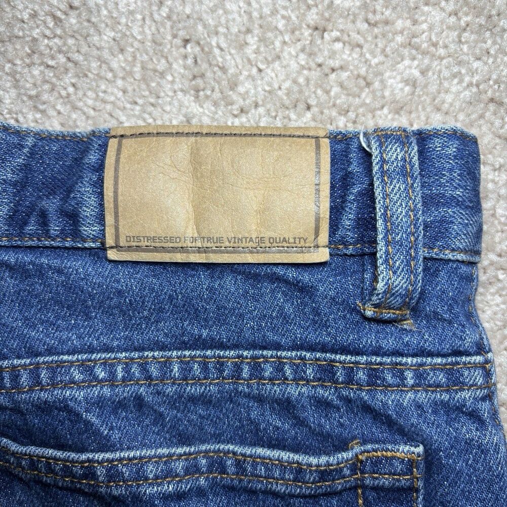 Urban Up Boys Blue Denim Jeans Straight Fit 16R 28x28 Adjustable Waist - Picture 6 of 13